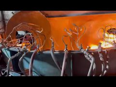 Ligne de production de bouteilles en verre de 300 ml 380V machine de moulage de bouteilles de bière