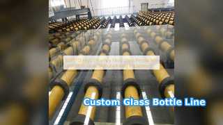 Ligne de production de bouteilles en verre personnalisées 380V