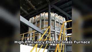 Four à verre entièrement électrique 60 TPD pour verre borosilicate et spécial