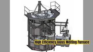 Solutions efficaces de fours de fusion de verre électriques