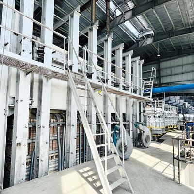 acheter 120Tpd Fourneau à feu d'extrémité Forneau de fusion de verre réfractaire pour récipient en verre online manufacture