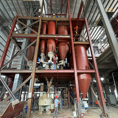 acheter Installation de mélange de matières premières entièrement automatisée de 80 tonnes par jour pour la fabrication de verre, avec tour online manufacture