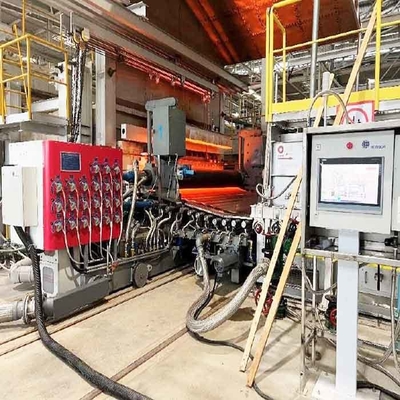 acheter Machine de calandrage automatique de calandre 300Tpd 1,8 mm-4 mm pour la production de verre à motifs online manufacture