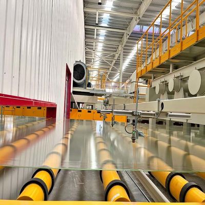 acheter Ligne de production de verre transparent flottant personnalisée avec bain d'étain pour la construction online manufacture