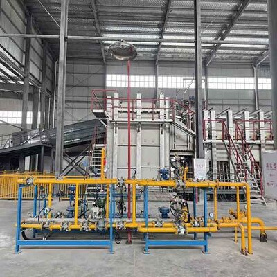 acheter 30Tpd système de combustion industriel au gaz naturel brûleur de gaz en acier doux pour fourneau à verre online manufacture