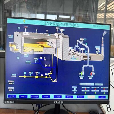acheter Système de commande de four personnalisé avec brûleurs de gaz et écran d'ordinateur online manufacture