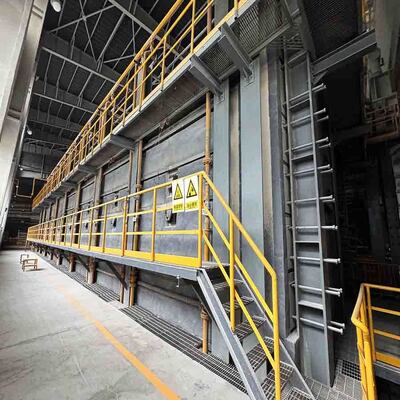 acheter Capacité personnalisable Forneau industriel de verre Forneau de matériaux réfractaires online manufacture