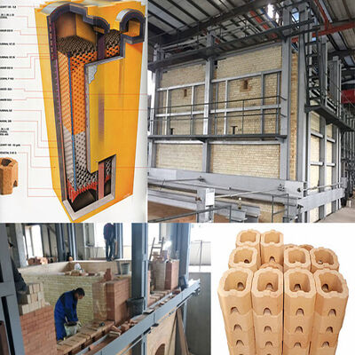 acheter Système industriel de four de fusion de verre 80TPD avec revêtement réfractaire complet pour usines de verre online manufacture