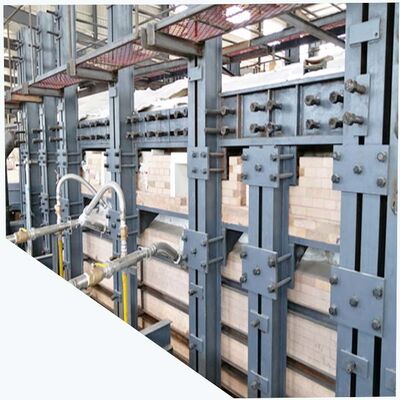 Acheter Forneau de verre régénératif à feu croisé de 150 à 300 TPD avec AZS + haute réfractaire Cr fabrication en ligne