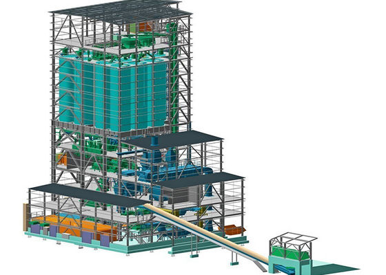 acheter Usine automatique de petite capacité en lots du traitement 50Hz de matière première online manufacture