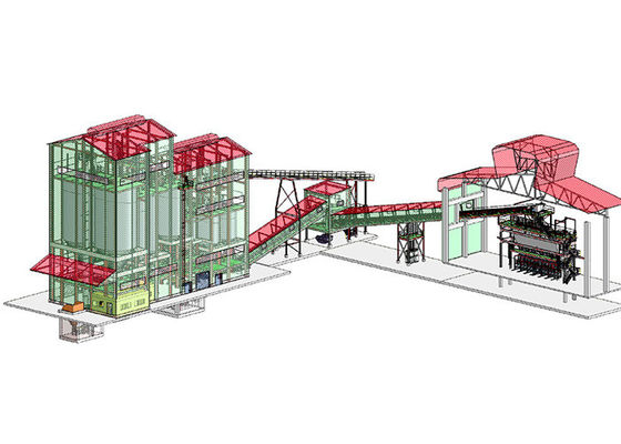 acheter Usine en verre automatique en lots 200tpd de sable de silice d'acier doux online manufacture