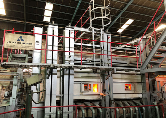 acheter 120TPD Forneau de fusion de verre au gaz naturel Contenant personnalisé Matériau réfractaire de verre online manufacture