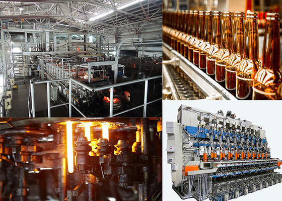 acheter Chaîne de production cosmétique de bouteille de verre à bouteilles de stockage couleur claire online manufacture